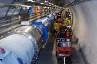 tunnel dell’lhc al CERN di ginevra